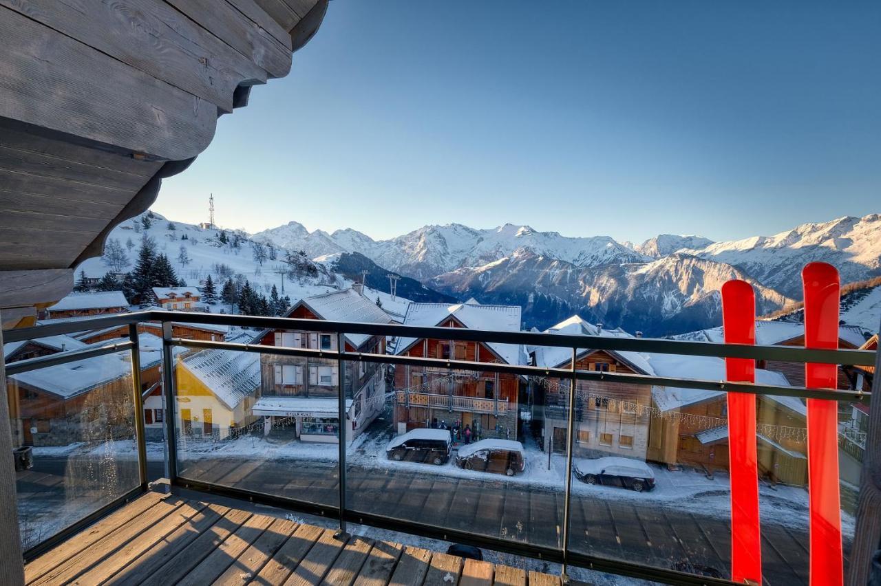 Hotel Popalp Alpe d'Huez Exterior foto