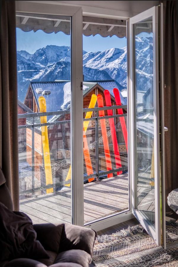 Hotel Popalp Alpe d'Huez Exterior foto