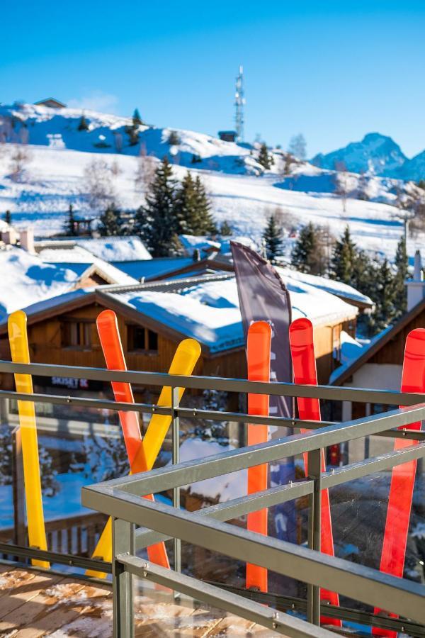 Hotel Popalp Alpe d'Huez Exterior foto