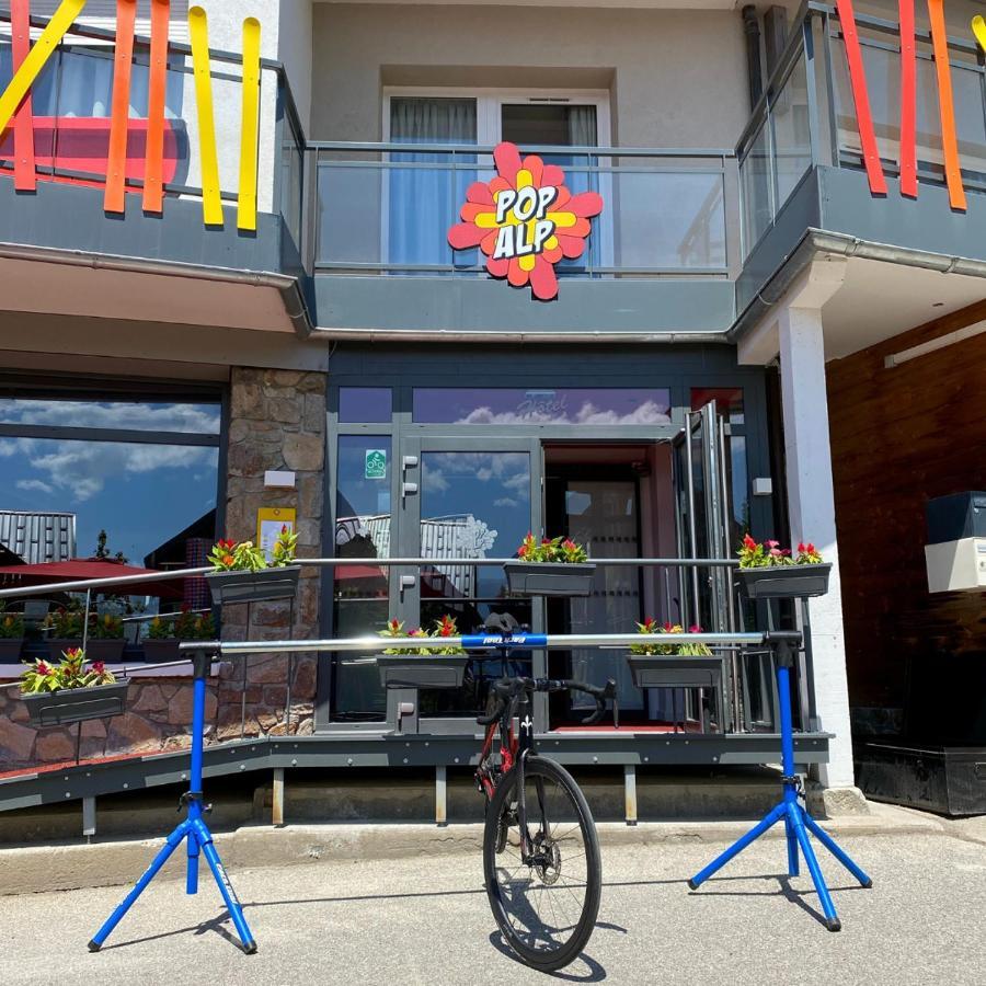 Hotel Popalp Alpe d'Huez Exterior foto